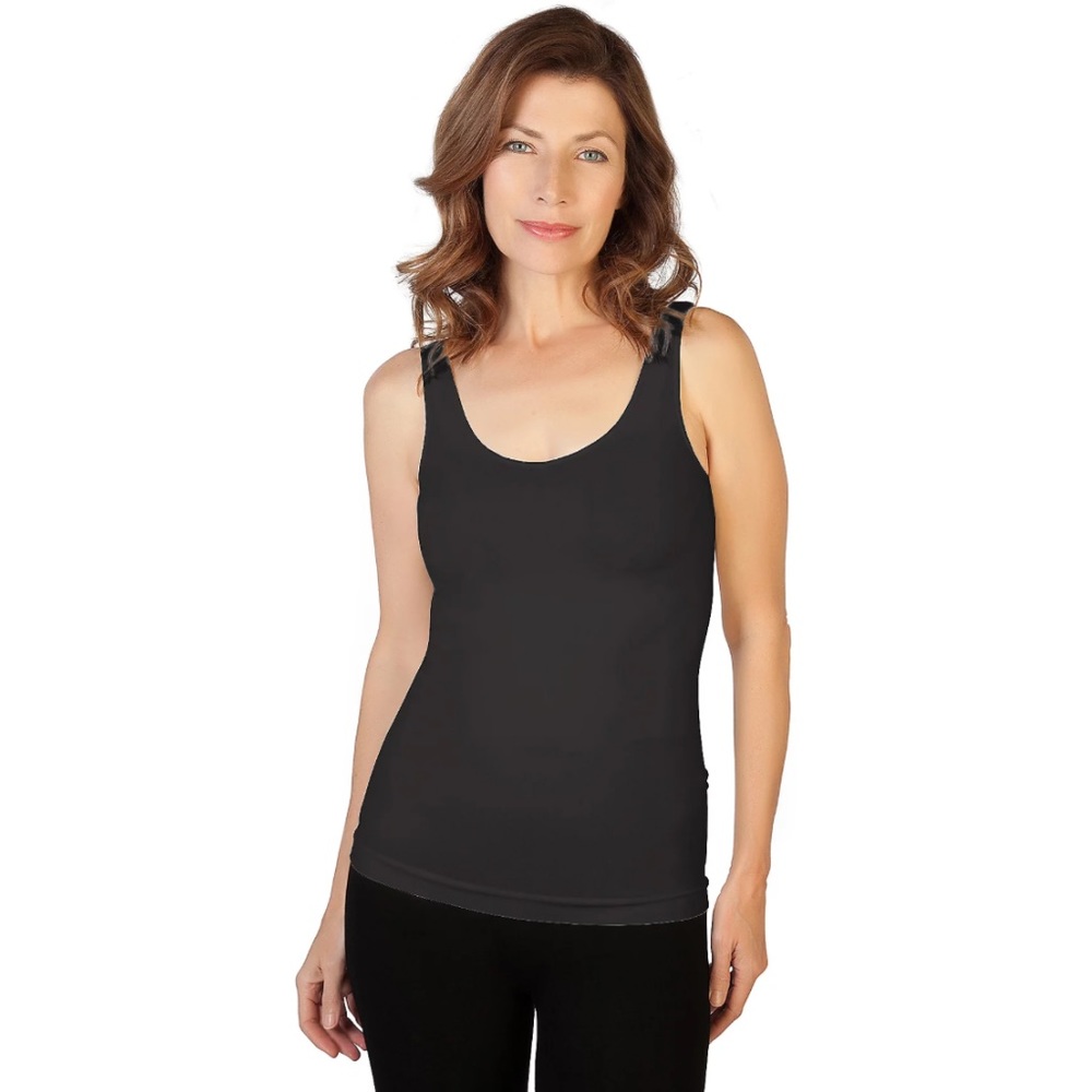 SKINNYTEES | Basic Scoop Neck Tank in GRAY 🩶